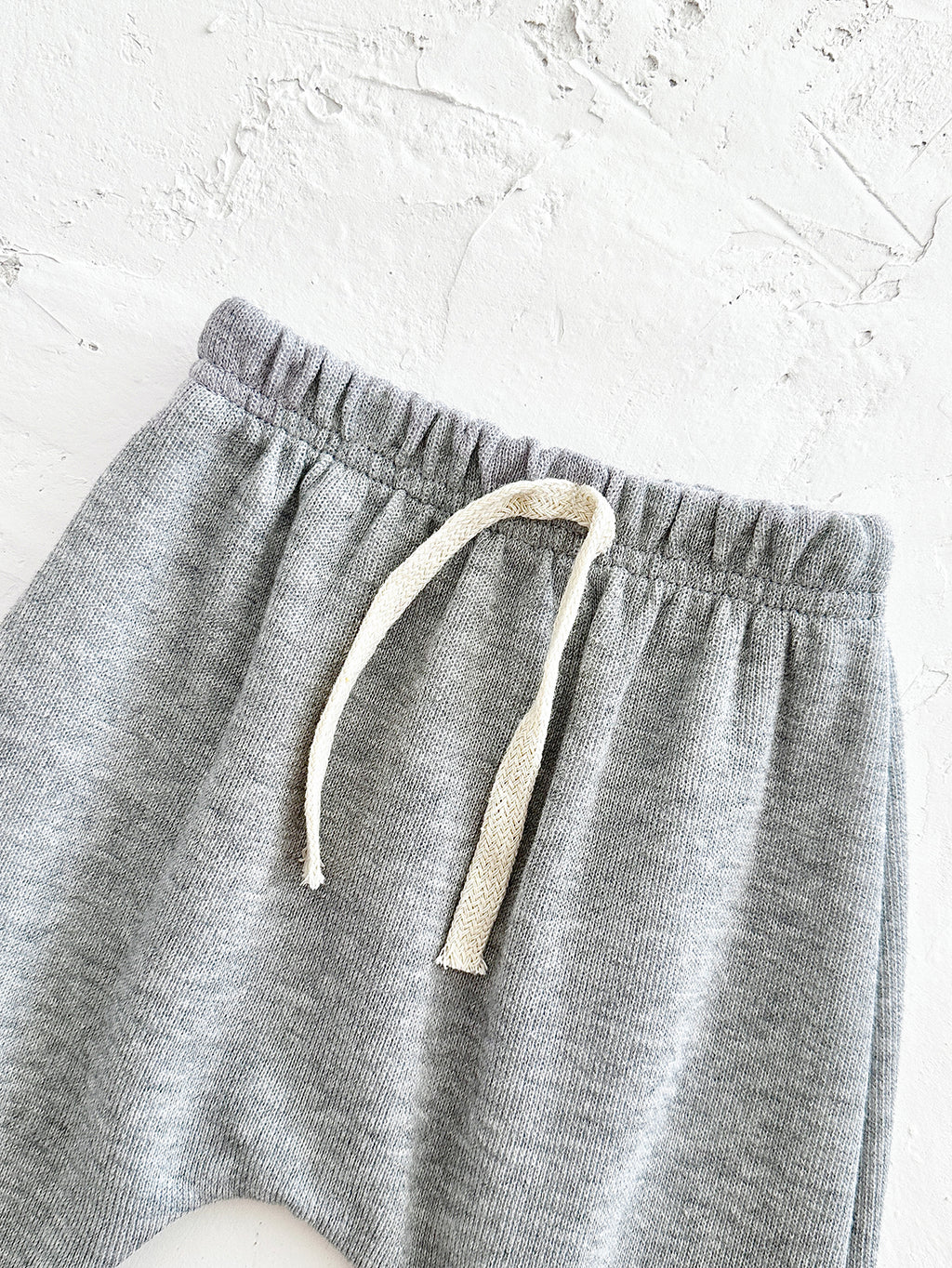 Solid Grey Infant Tracksuit Towel Rainbow Loose Big Crotch Base Outfit