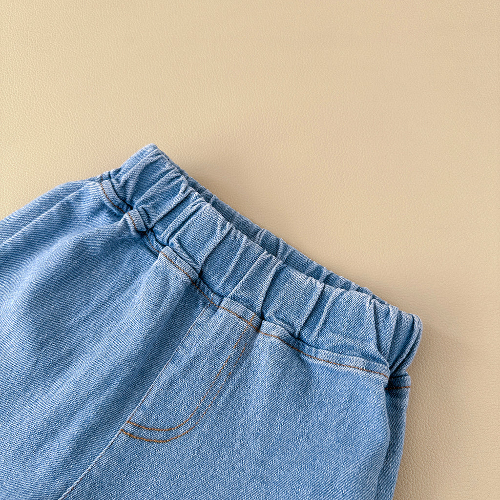 Summer Casual Letter Print Short Sleeve T-shirt & Jeans