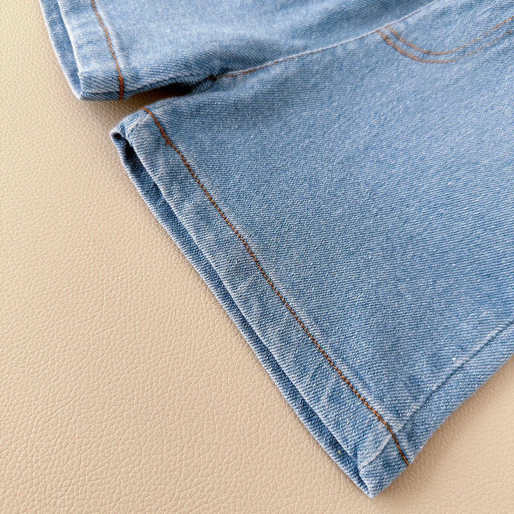 Summer Casual Letter Print Short Sleeve T-shirt & Jeans