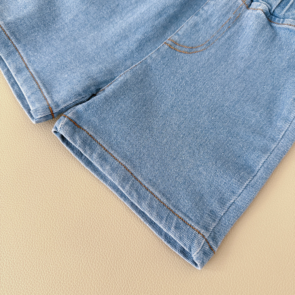 Summer Dinosaur Embroidery Short Sleeve T-shirt & Jeans