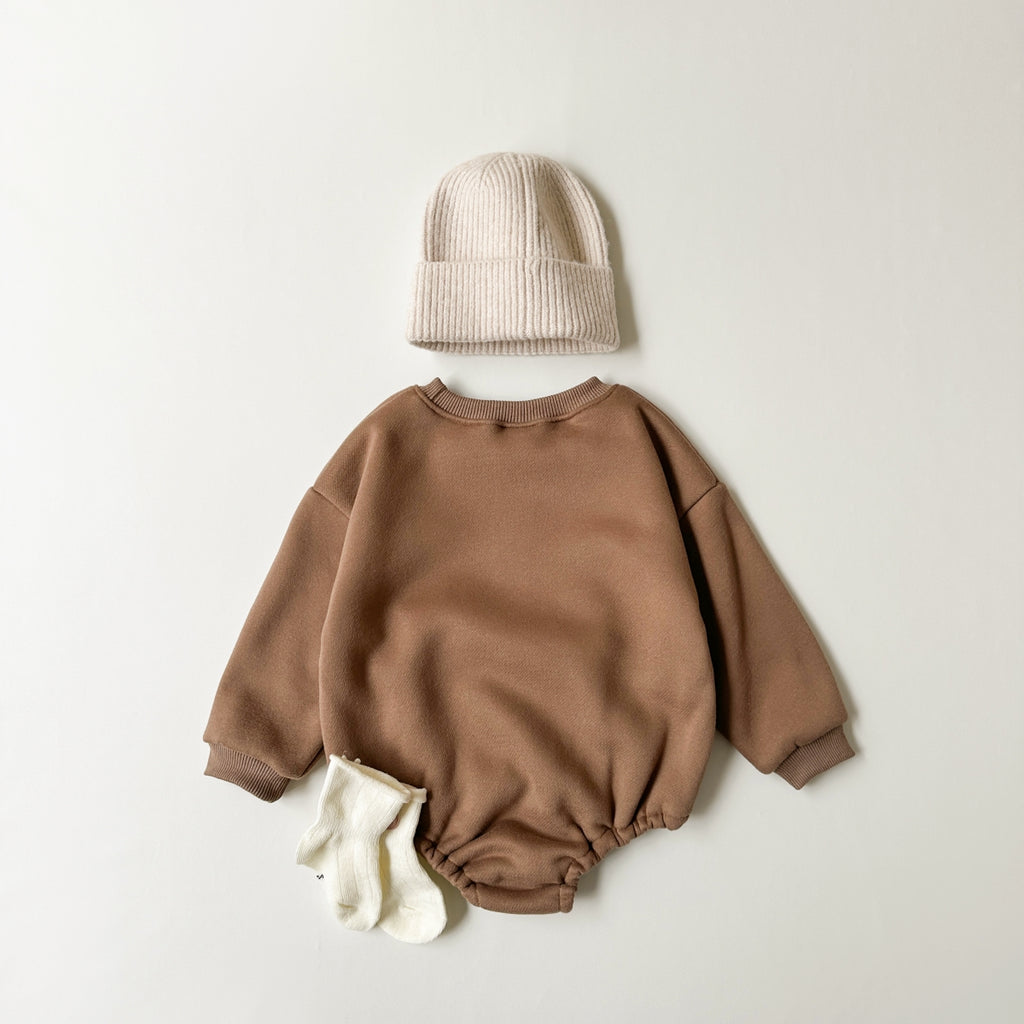 Cute Sheep Fleece Autumn Winter Jumpsuit 0-18 Months