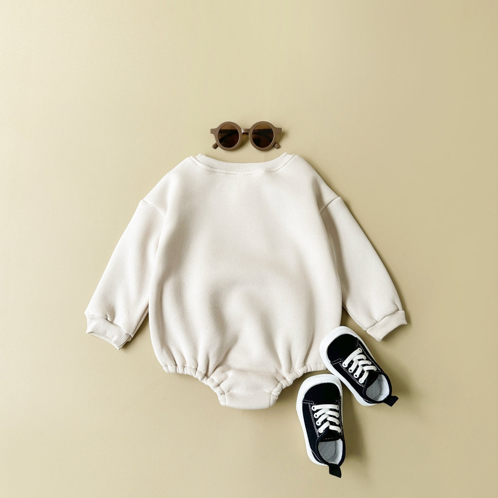 Cute Sheep Fleece Autumn Winter Jumpsuit 0-18 Months