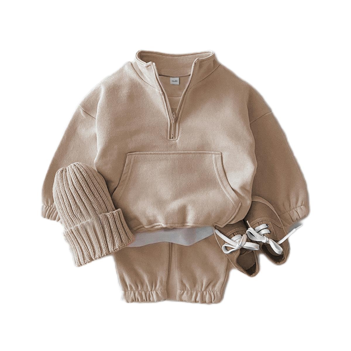 Neutral baby sports suit for 0-4 years old