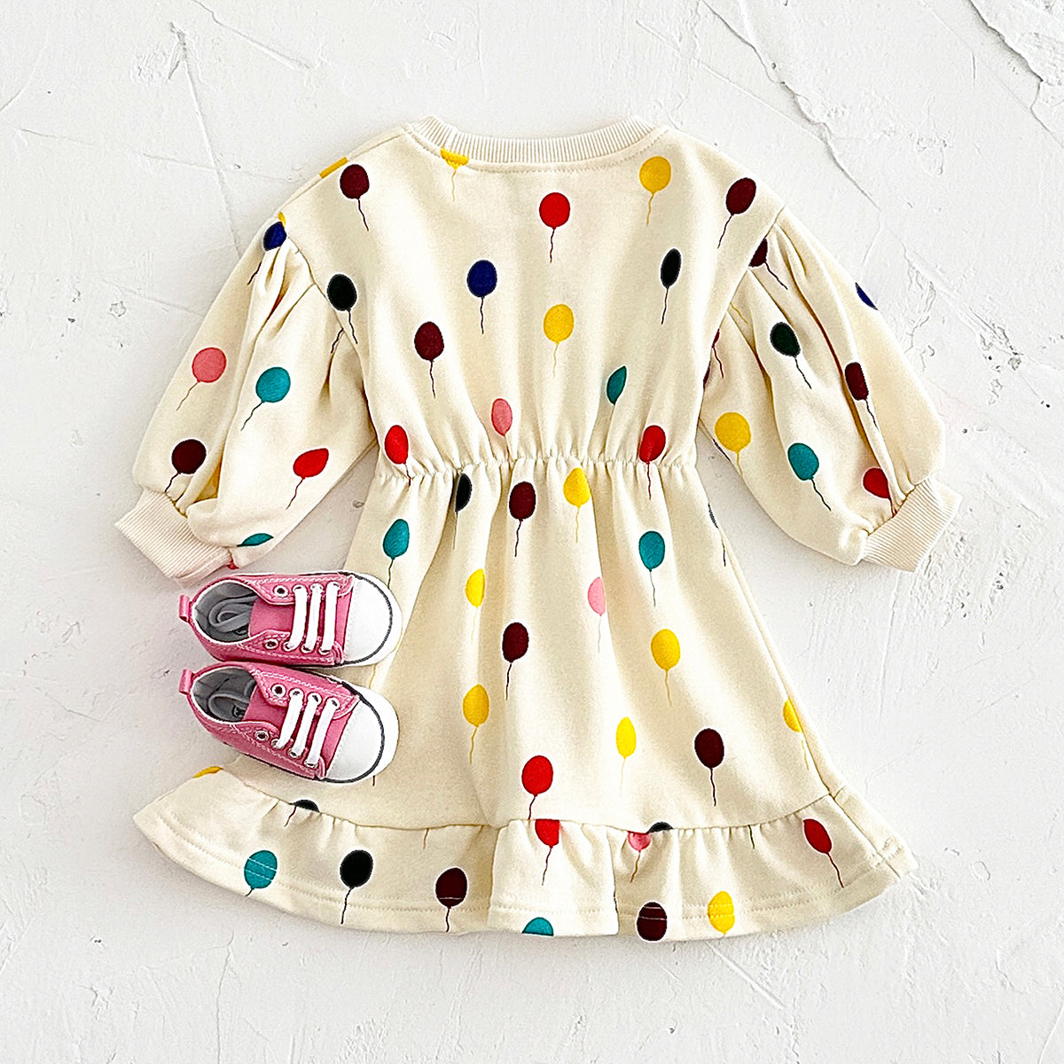 Baby Girl Children's Printed Pattern Dress 1-3 Years Old