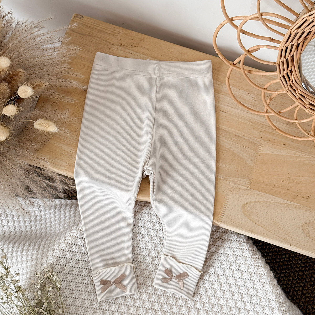 Baby Girl Striped Flared Leggings Casual Spring Autumn Pants 6Months-3years