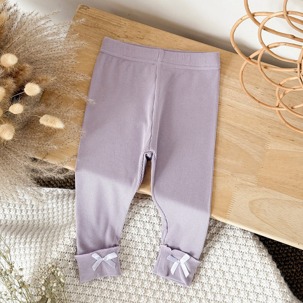 Baby Girl Striped Flared Leggings Casual Spring Autumn Pants 6Months-3years