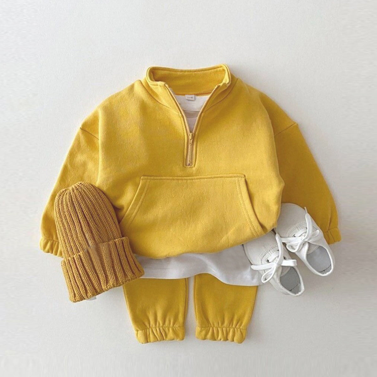 Neutral baby sports suit for 0-4 years old