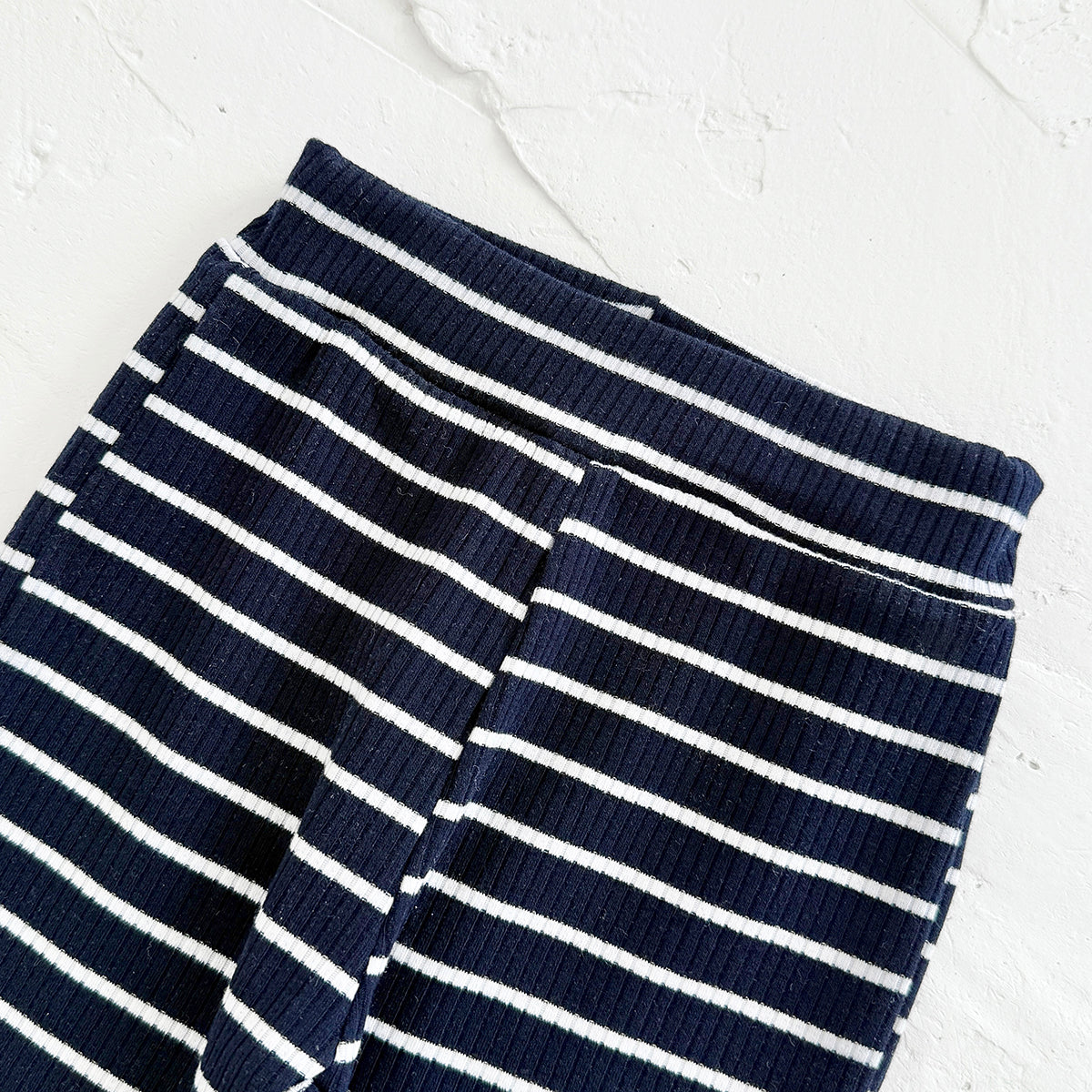 Spring Autumn Baby Set, Cherry Sweatshirt & Navy Striped Pants