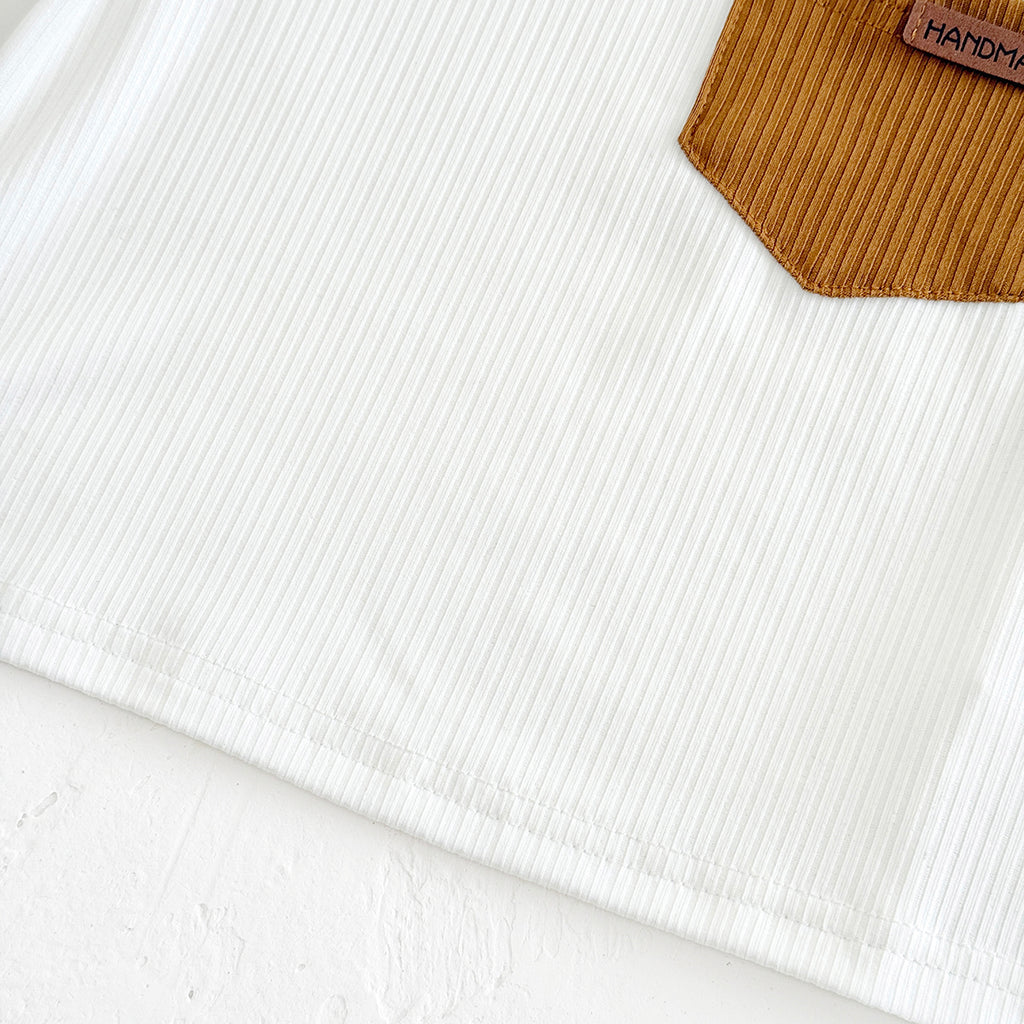 Summer Casual Green & White Color Block Set for Boys
