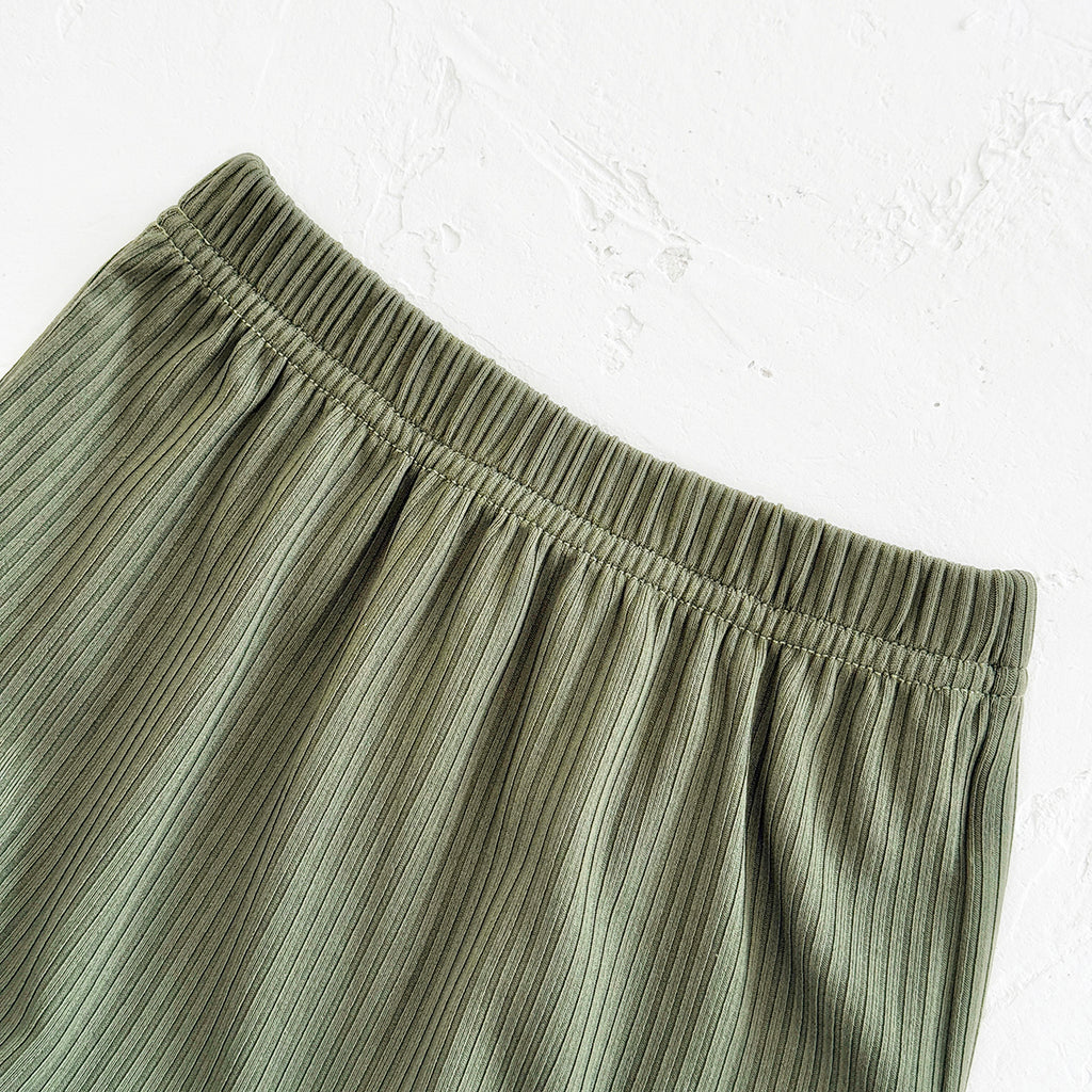 Summer Casual Green & White Color Block Set for Boys