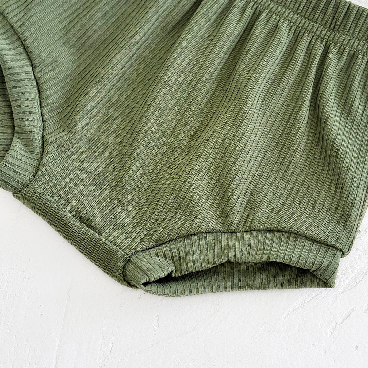 Summer Casual Green & White Color Block Set for Boys