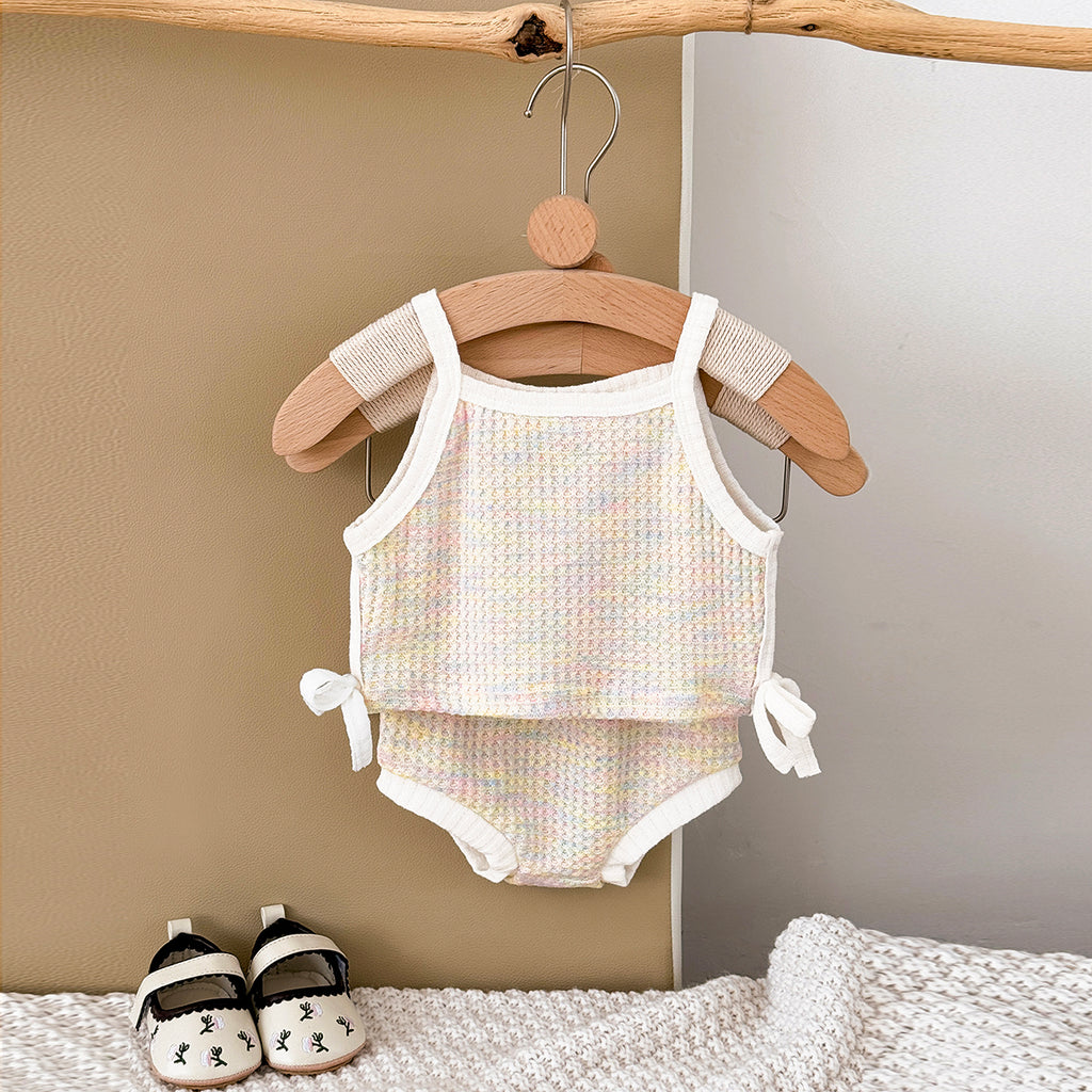 Summer Colorful Cami Set for Baby Girls