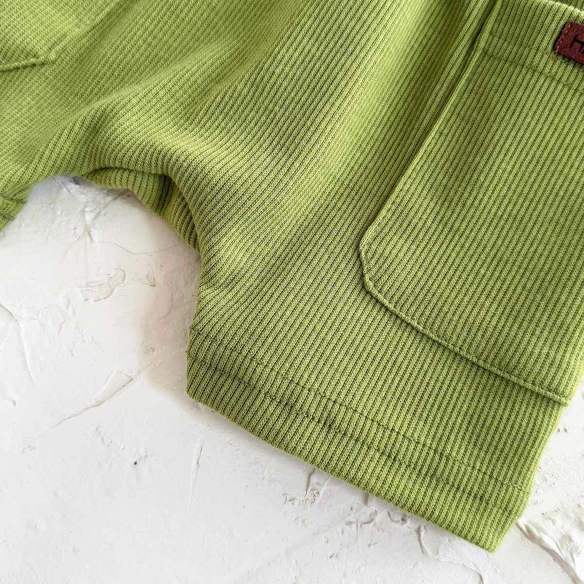 Summer Casual Green Applique Set for Baby Boys