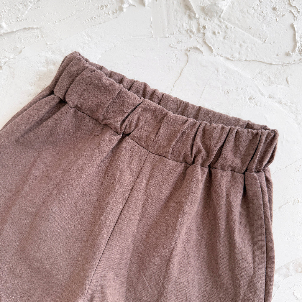 Toddler Short Sleeve Tee & Elastic Waist Shorts Set