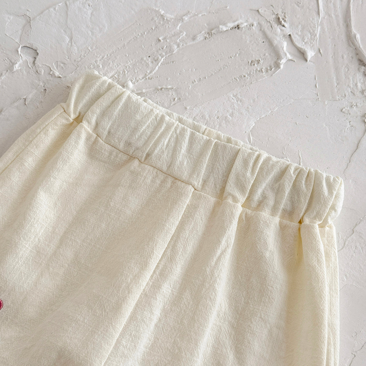 Baby Girl Floral Embroidery Shirt Shorts 2Pcs Outfit