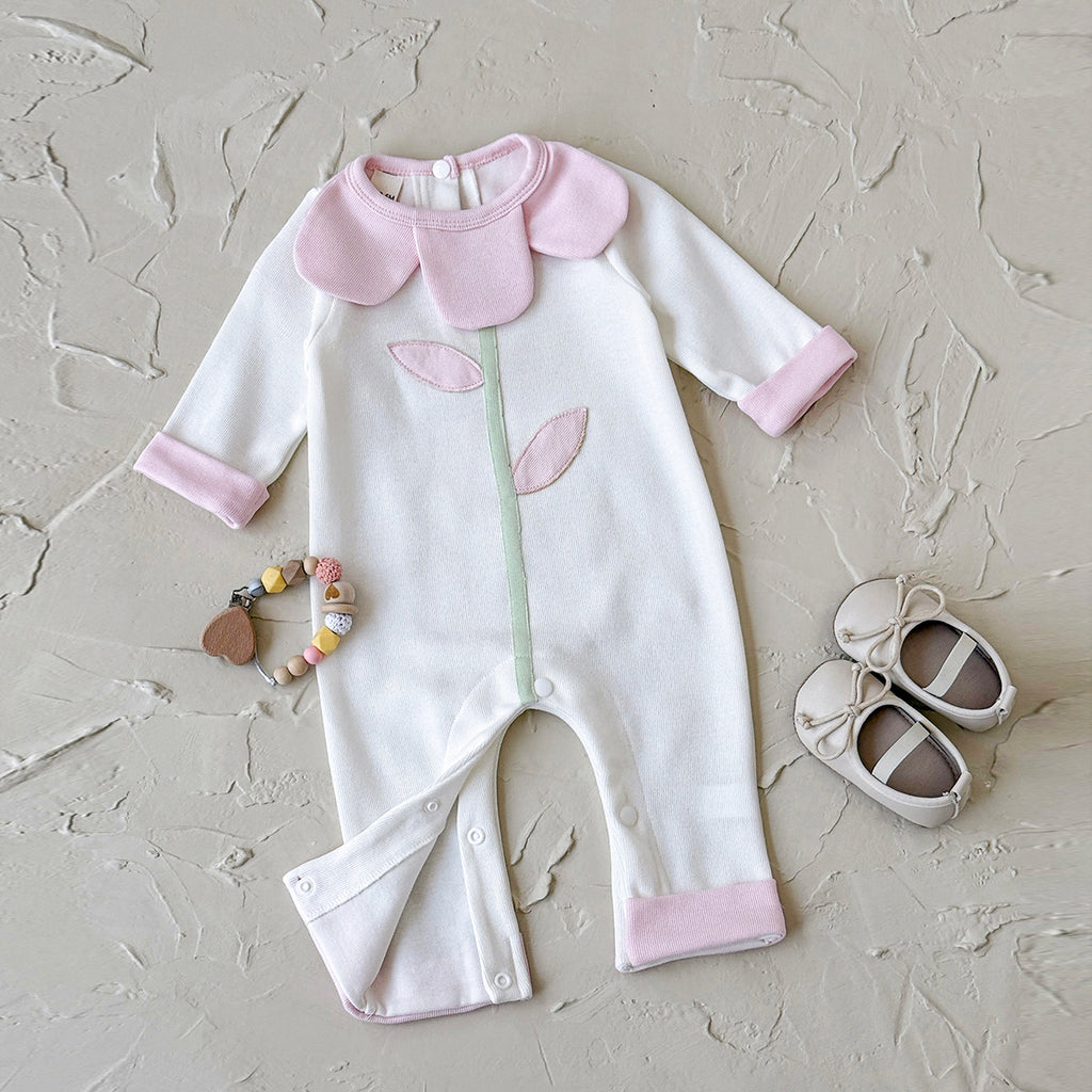 Baby Long Sleeve Romper Spring Autumn Casual Bodysuit for Newborn 0-9 Months Old