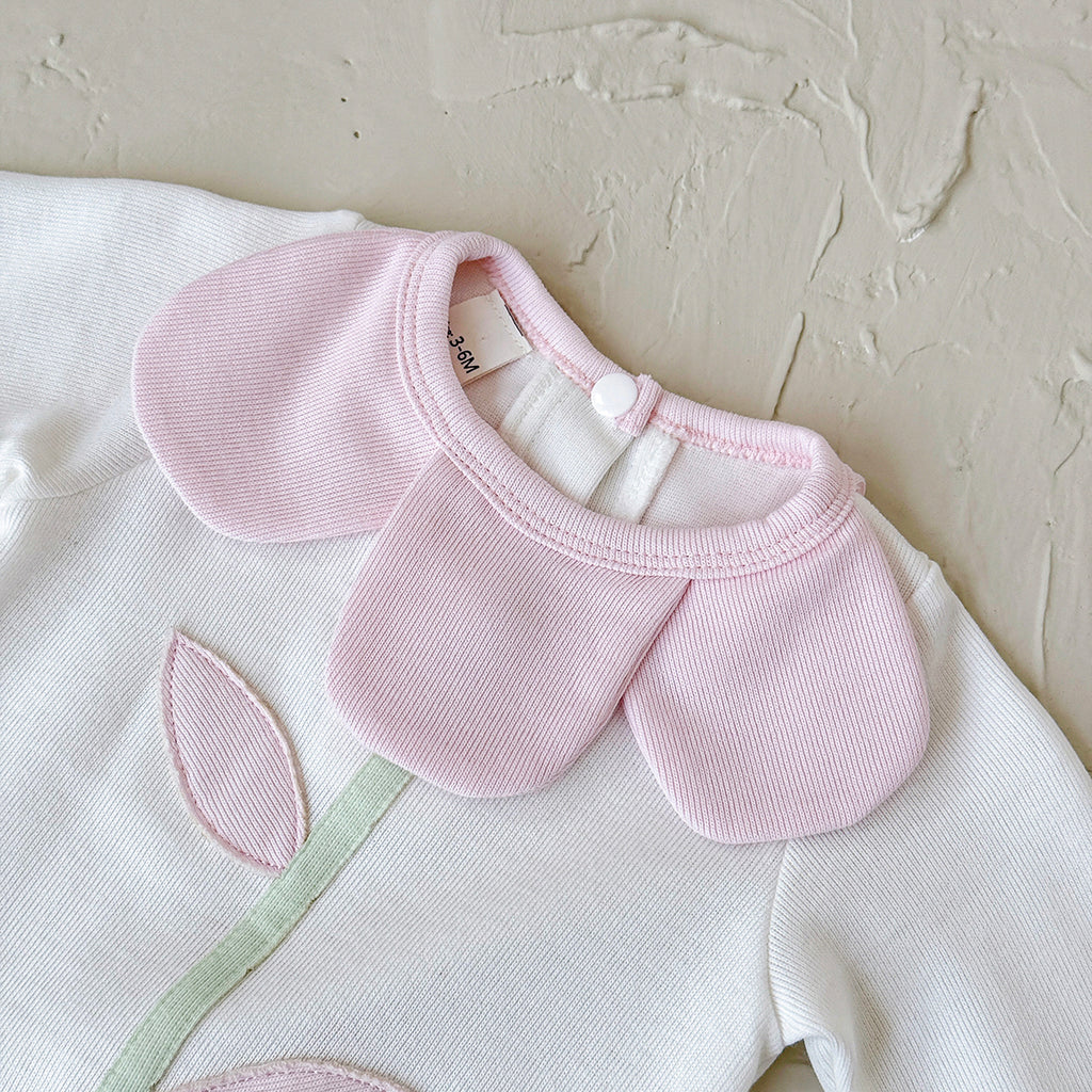 Baby Long Sleeve Romper Spring Autumn Casual Bodysuit for Newborn 0-9 Months Old