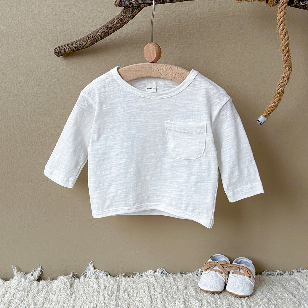 Baby Boy 100% Cotton Long Sleeve T-Shirt Casual Spring Autumn Top 6Months-3years