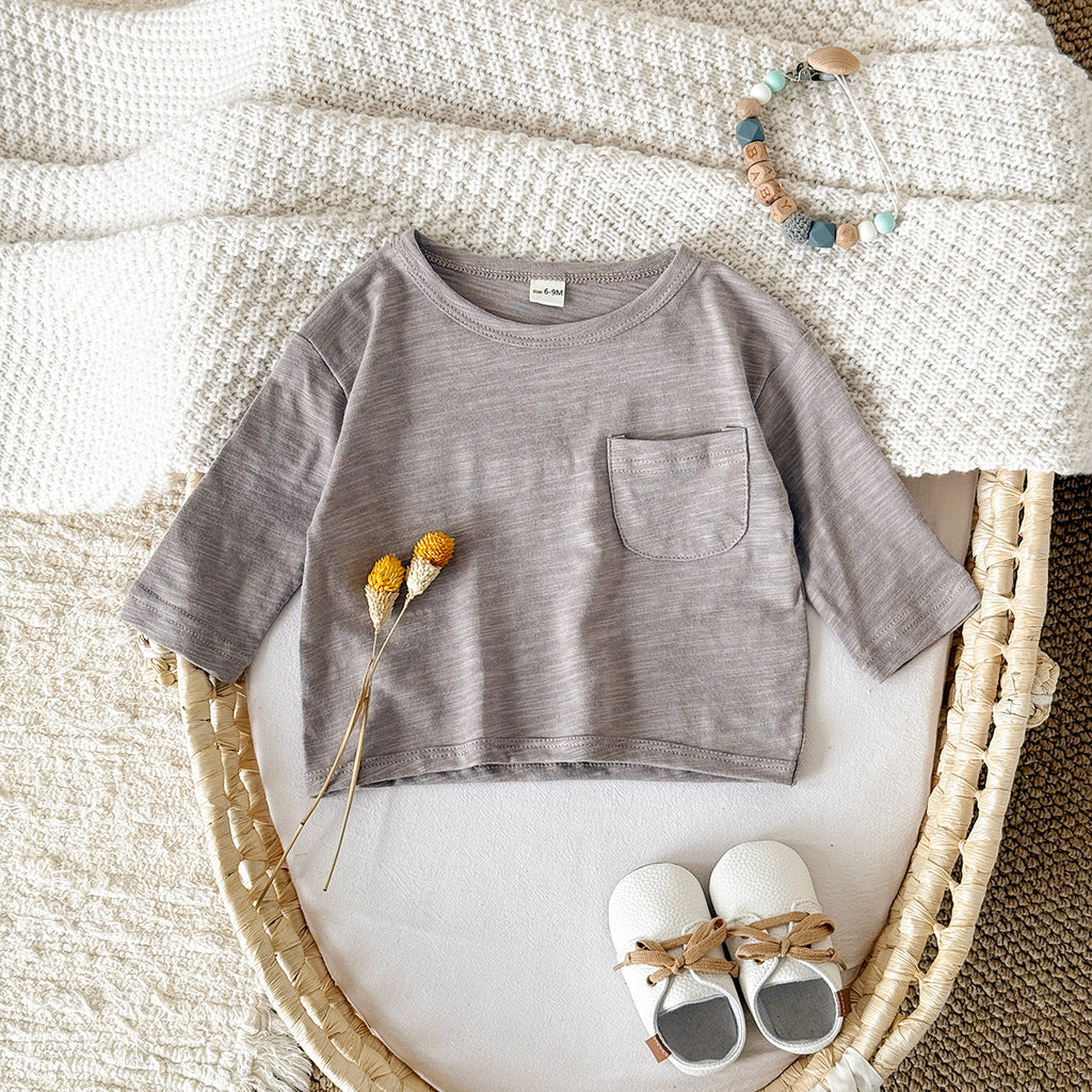 Baby Boy 100% Cotton Long Sleeve T-Shirt Casual Spring Autumn Top 6Months-3years