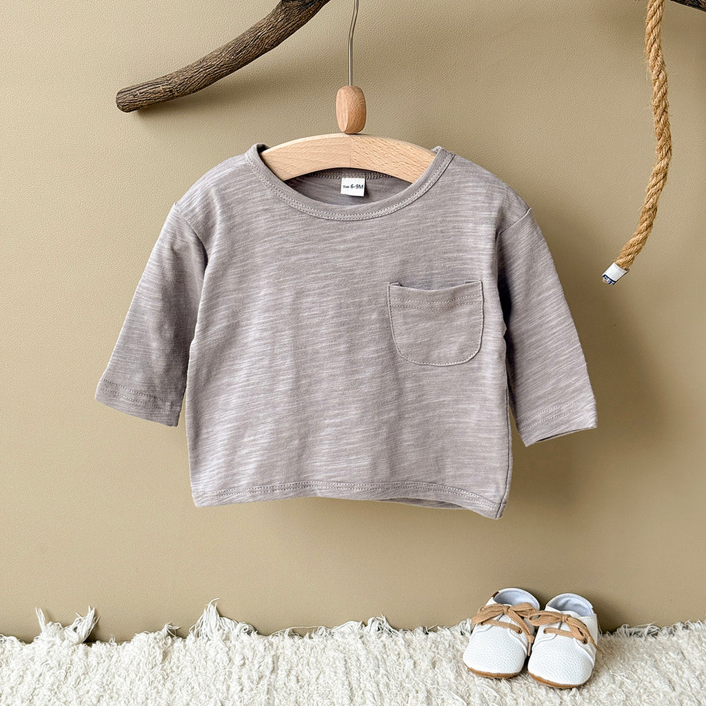 Baby Boy 100% Cotton Long Sleeve T-Shirt Casual Spring Autumn Top 6Months-3years