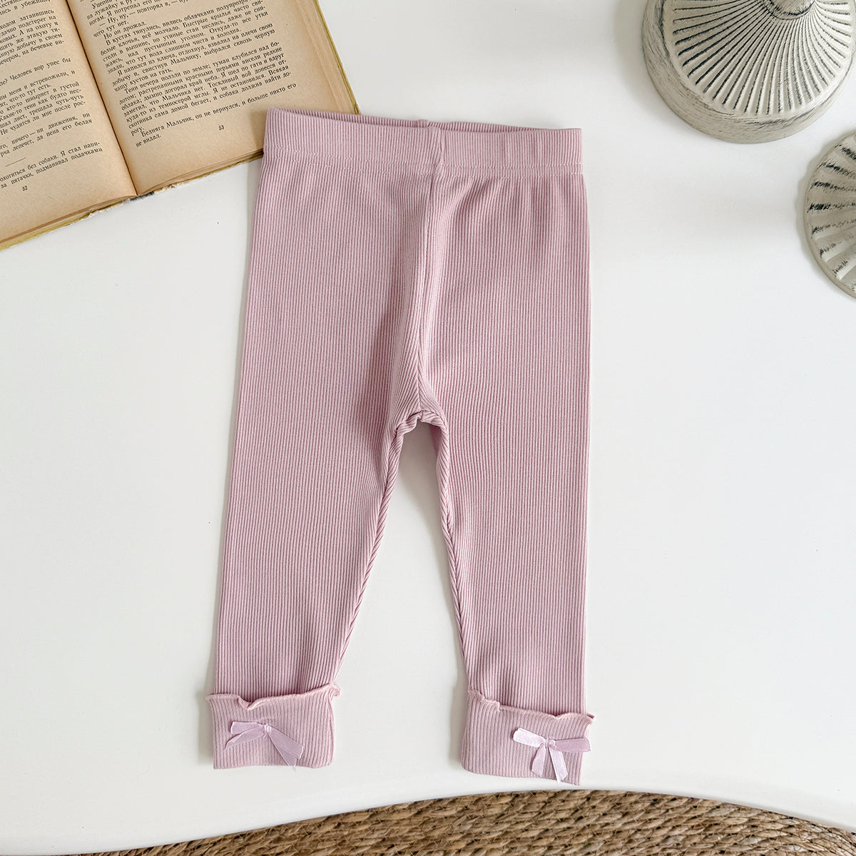 Baby Girl Striped Flared Leggings Casual Spring Autumn Pants 6Months-3years