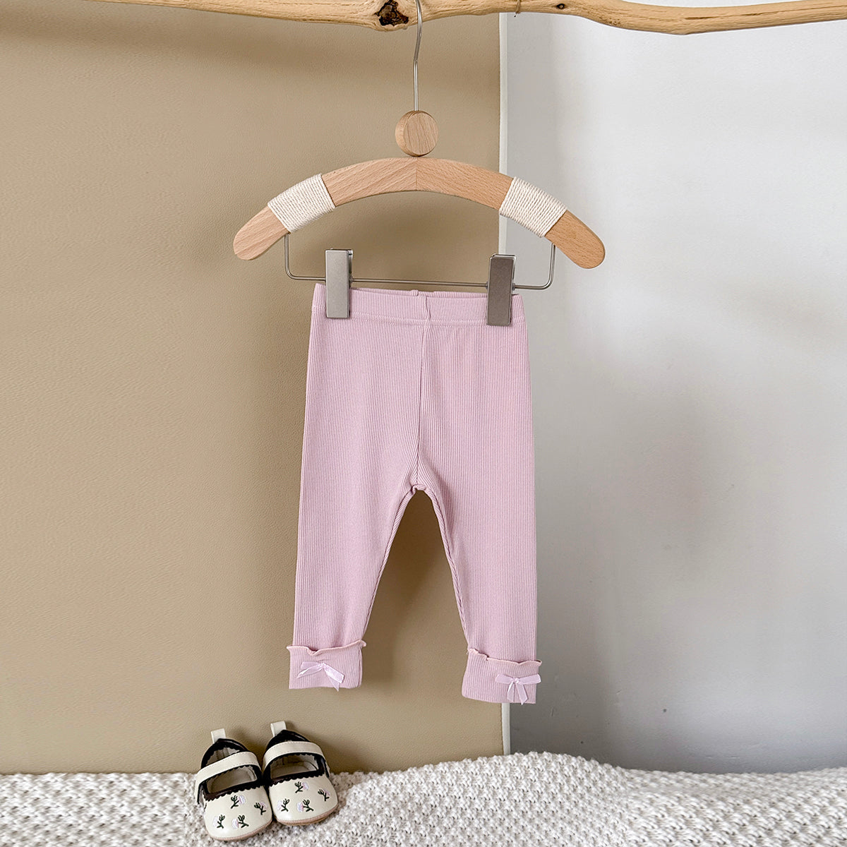 Baby Girl Striped Flared Leggings Casual Spring Autumn Pants 6Months-3years