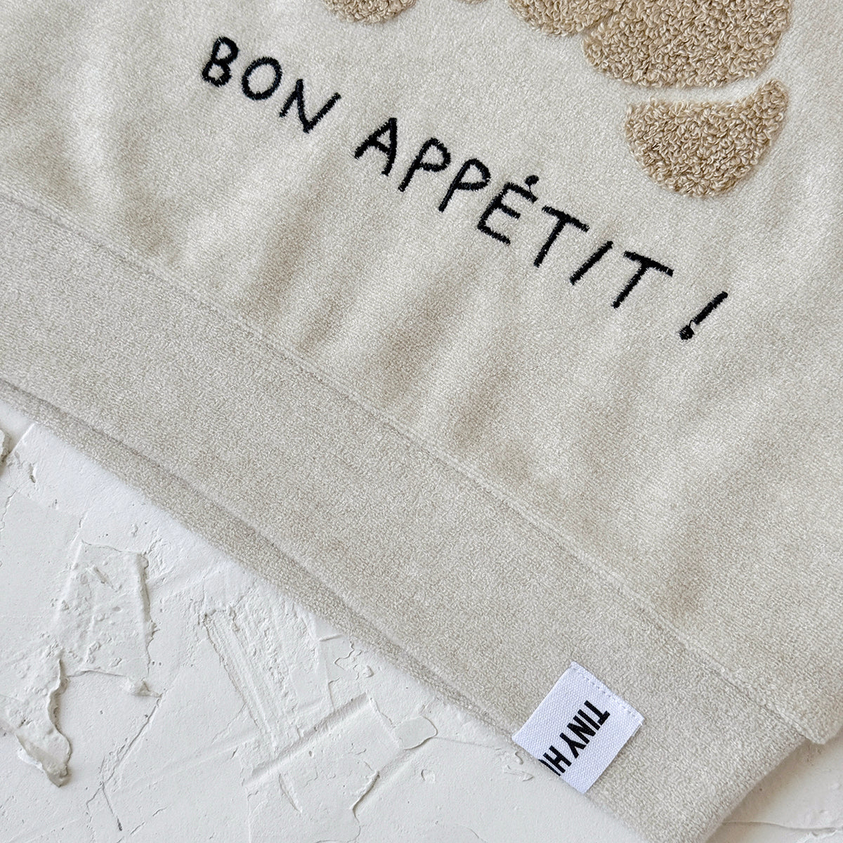 Baby Croissant Embroidered Top and Pants Outfit Set 6Months-3Years