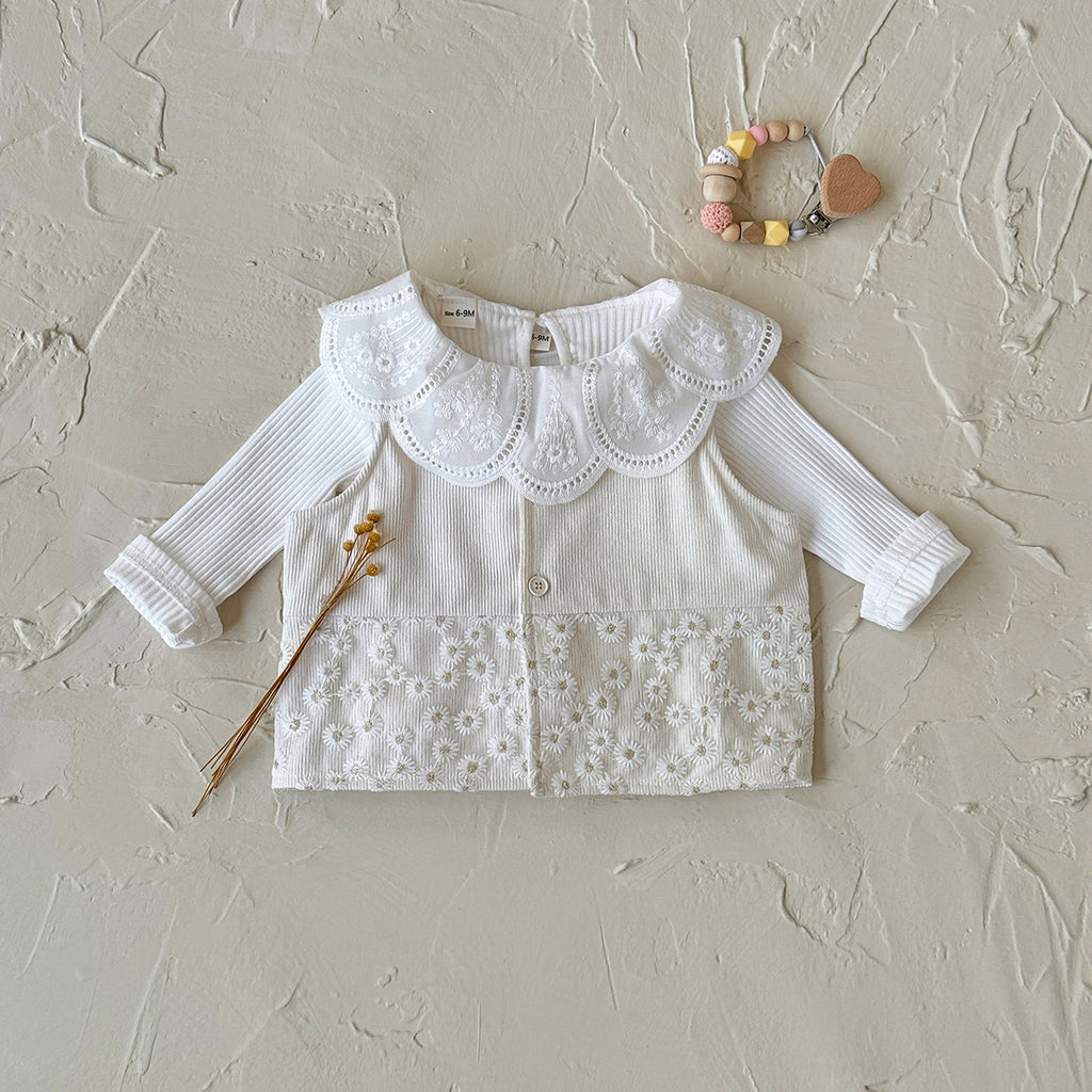 Baby Girls Floral Print Jacket Spring Autumn 6Months-3Years