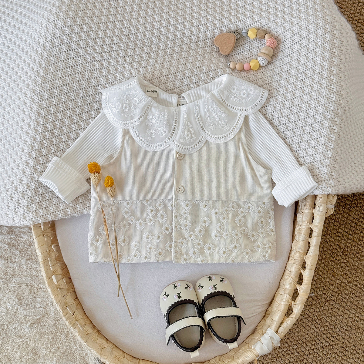 Baby Girls Floral Print Jacket Spring Autumn 6Months-3Years