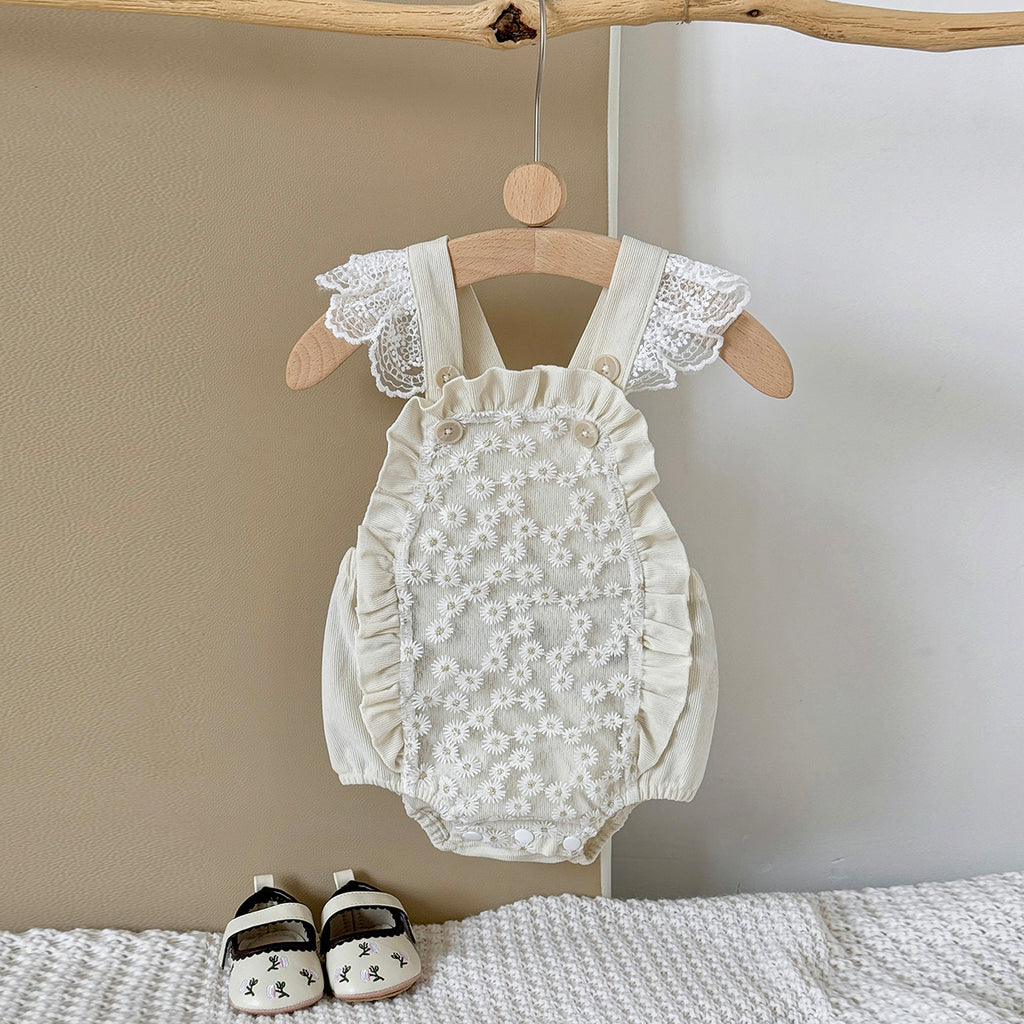 Baby Girls Floral Print Long Sleeve Romper 1-18Months