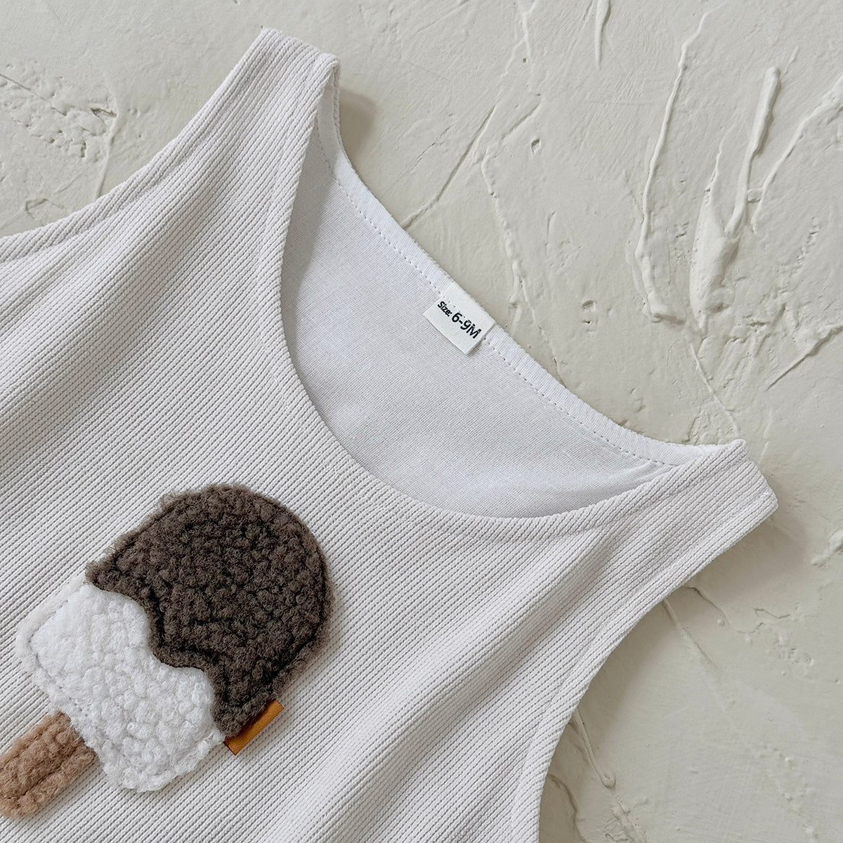 Baby Girl Embroidered Sleeveless Vest Casual Spring Autumn 6Months-3years