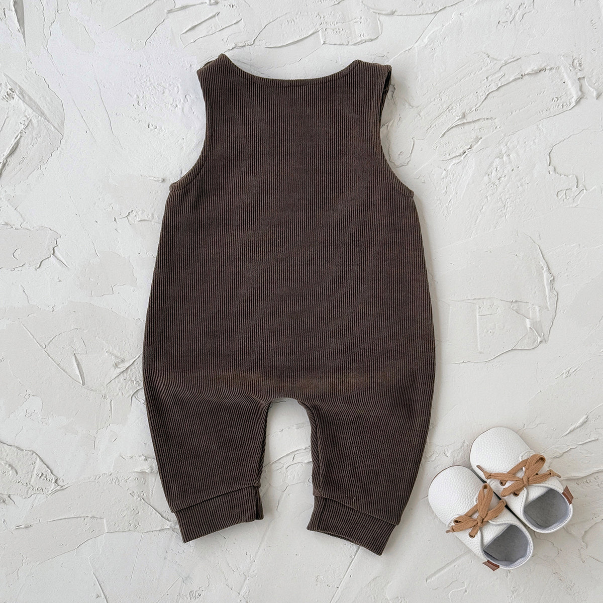 Baby Moon Embroidered Suspender Overalls Pants 1-18Months