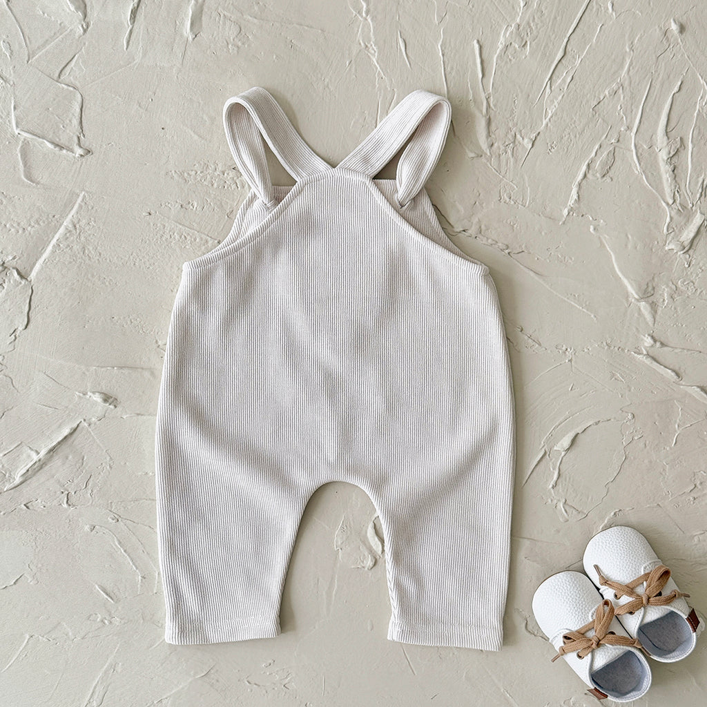 Baby Ice Cream Pattern Suspender Overalls Pants 1-18Months