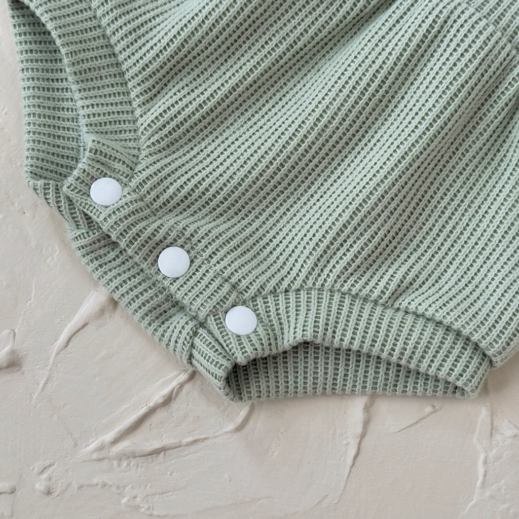 Neutral Baby Striped Long Sleeve and Suspender Romper Set 1-18 Months