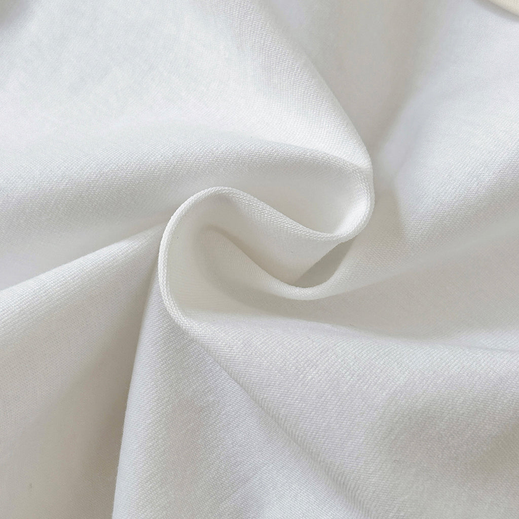 Baby Plain White Short Sleeve Crew Neck T-Shirt