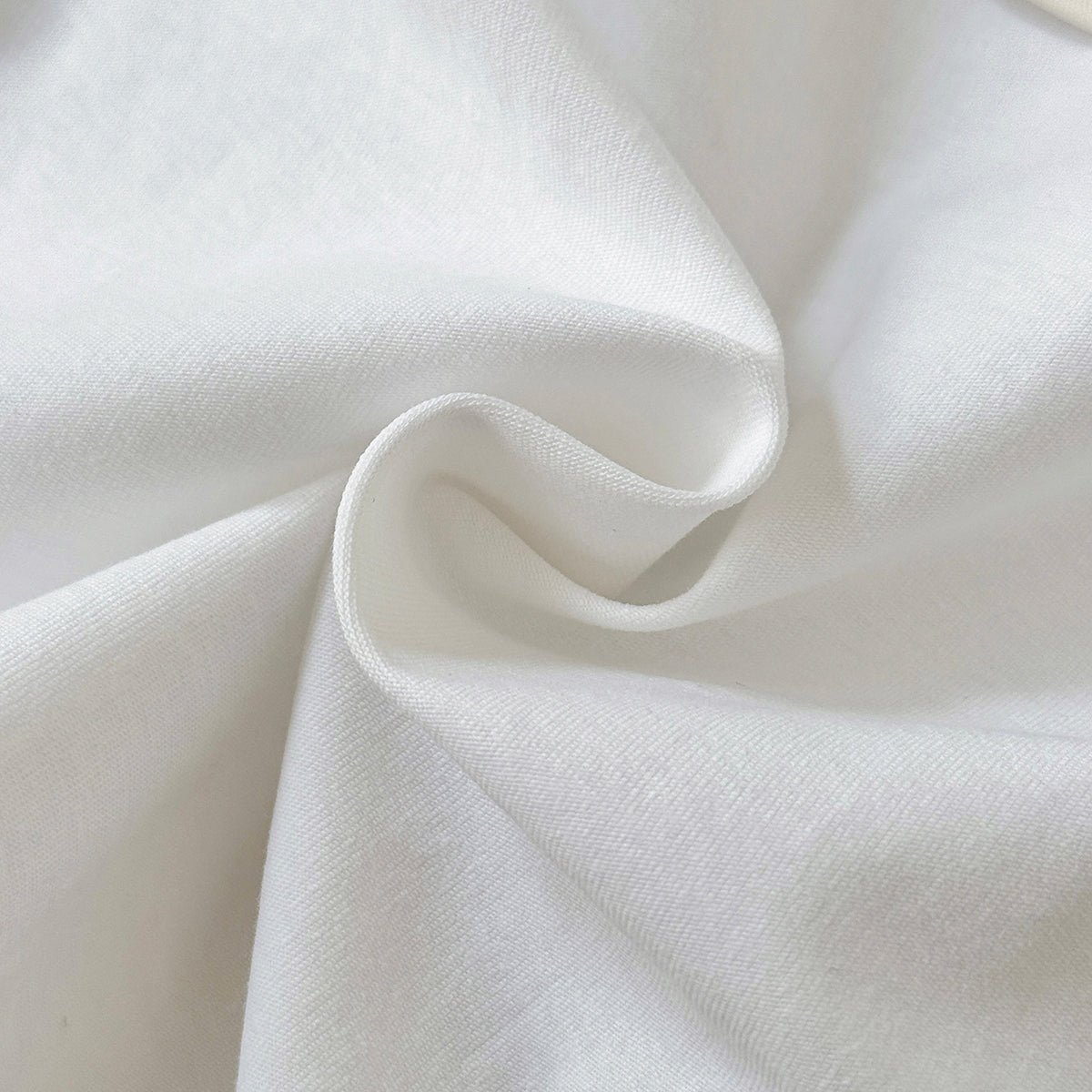Baby Plain White Short Sleeve Crew Neck T-Shirt