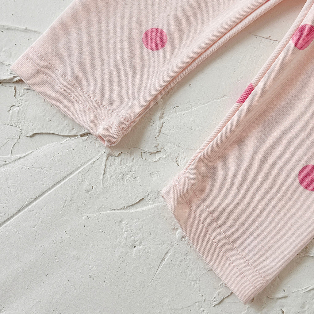 Rose red baby girl oversized bow pants set for ages 1-3