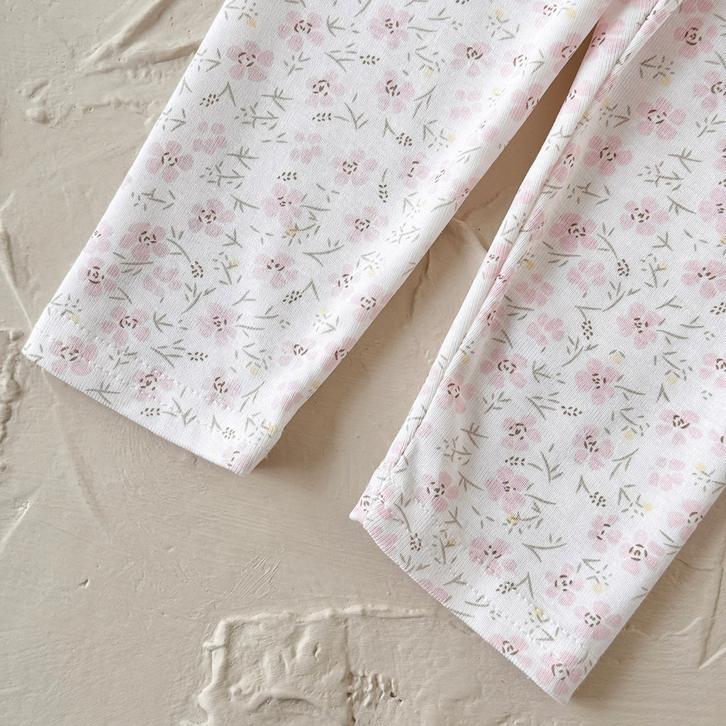 Pink Swan Towel Embroidery Girl Baby Set 0-3 Years Old