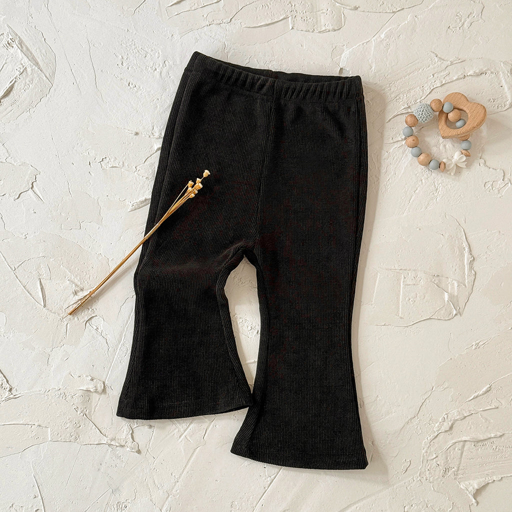 Gentle Tone Baby Flare Pants High Waist Stretch Infant Casual Pants