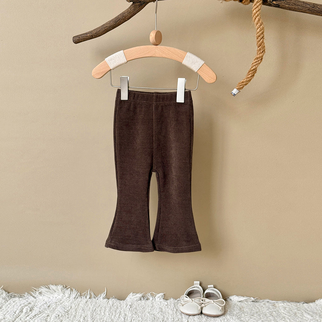 Gentle Tone Baby Flare Pants High Waist Stretch Infant Casual Pants