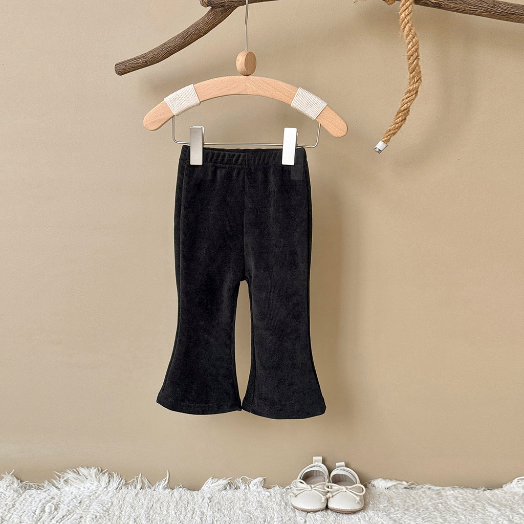 Gentle Tone Baby Flare Pants High Waist Stretch Infant Casual Pants