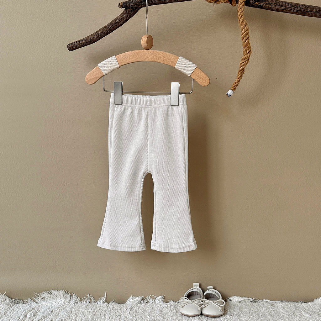 Gentle Tone Baby Flare Pants High Waist Stretch Infant Casual Pants