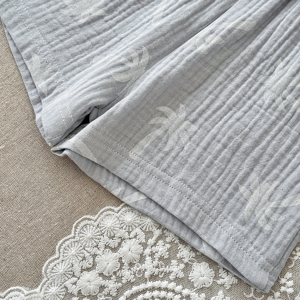 Baby Tropical Palm Tree Muslin Summer Two-Piece Set