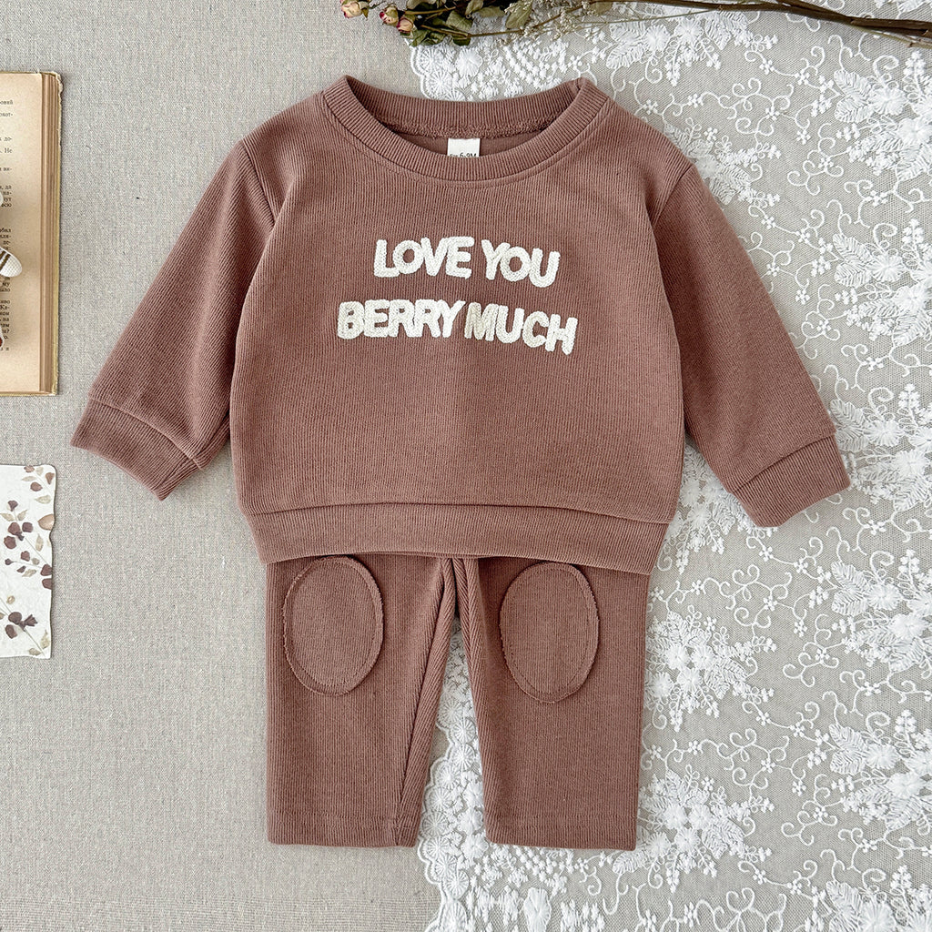 Minni Fleece Set for Baby Boys, Spring Autumn