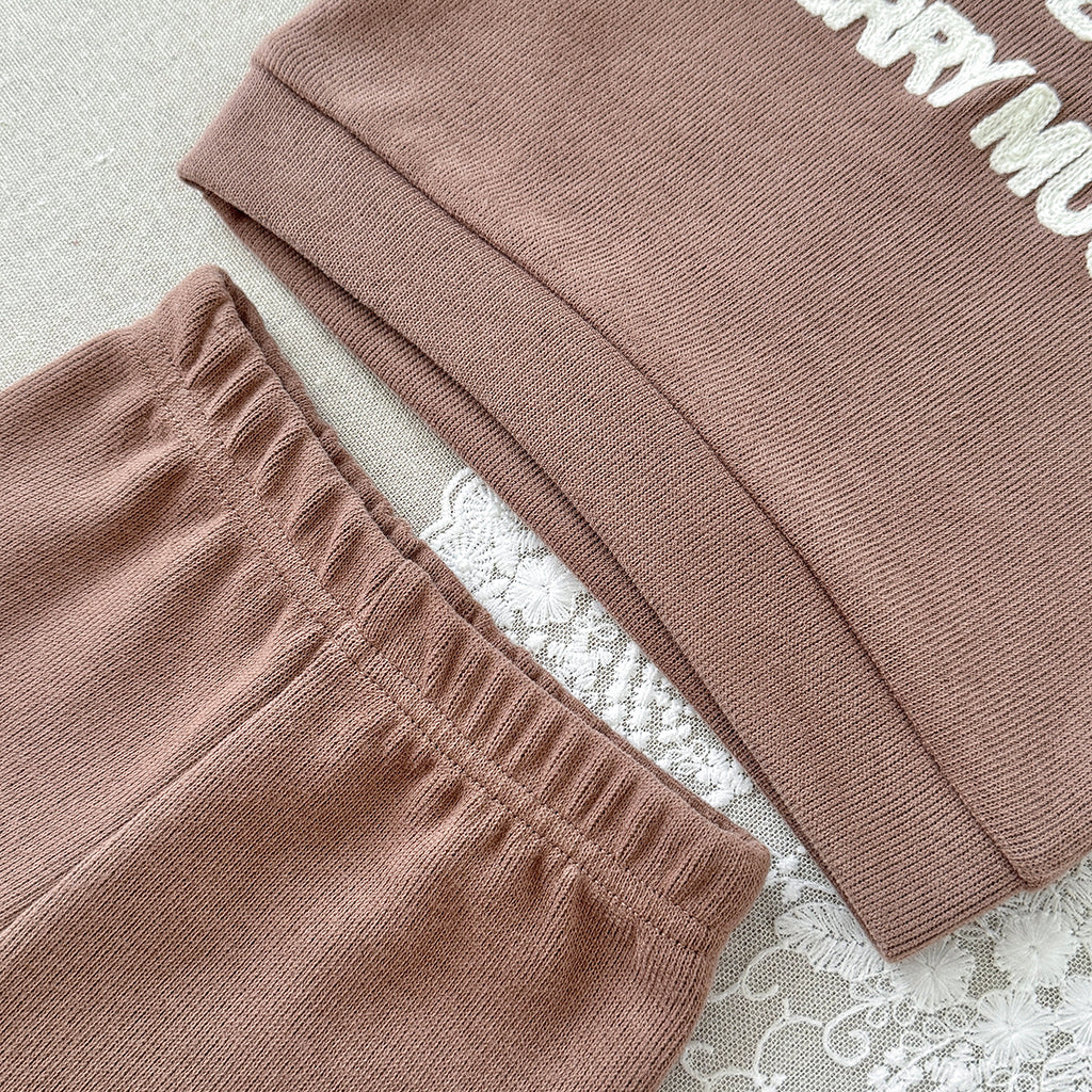 Minni Fleece Set for Baby Boys, Spring Autumn