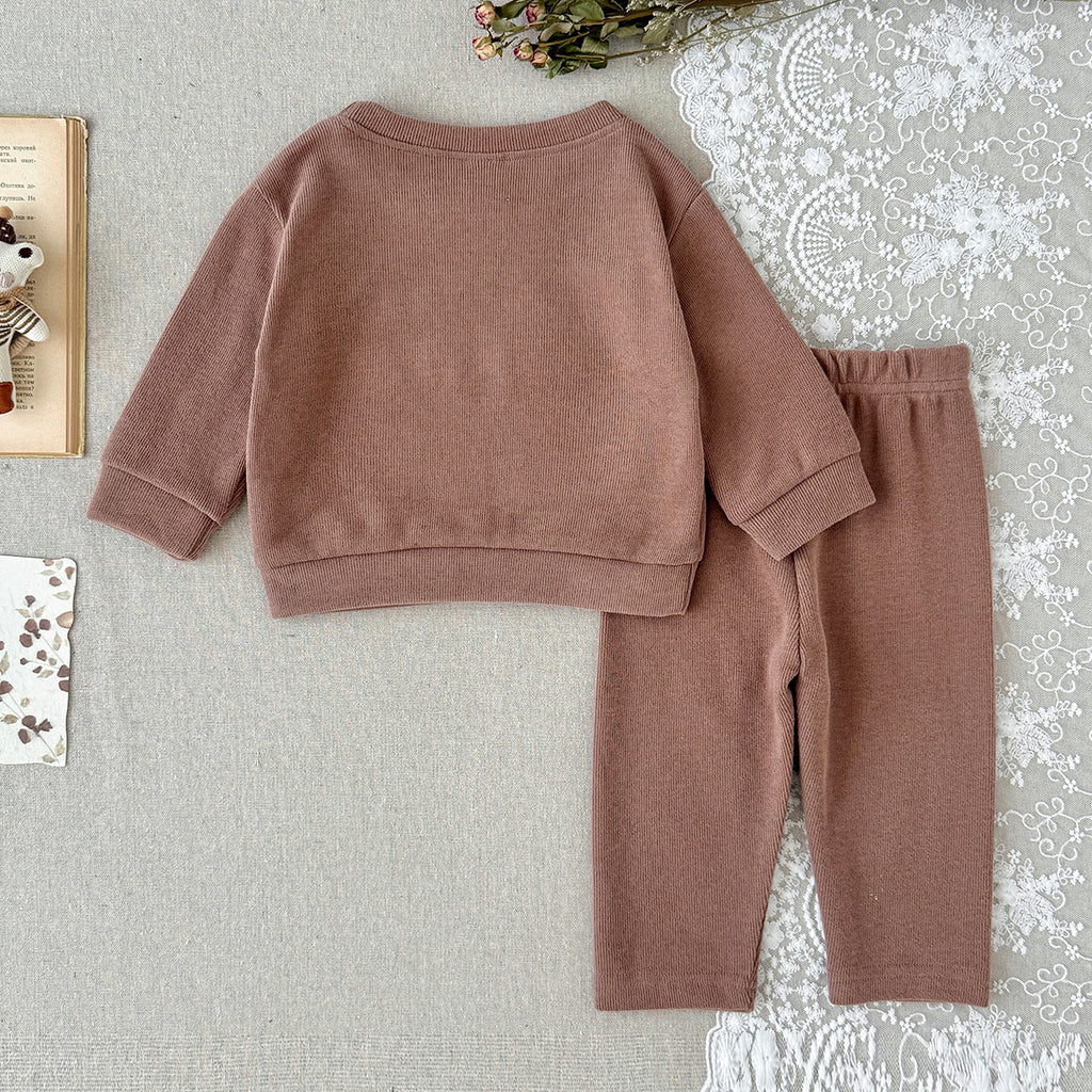 Minni Fleece Set for Baby Boys, Spring Autumn