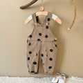Toddler Tennis Print Corduroy Overalls