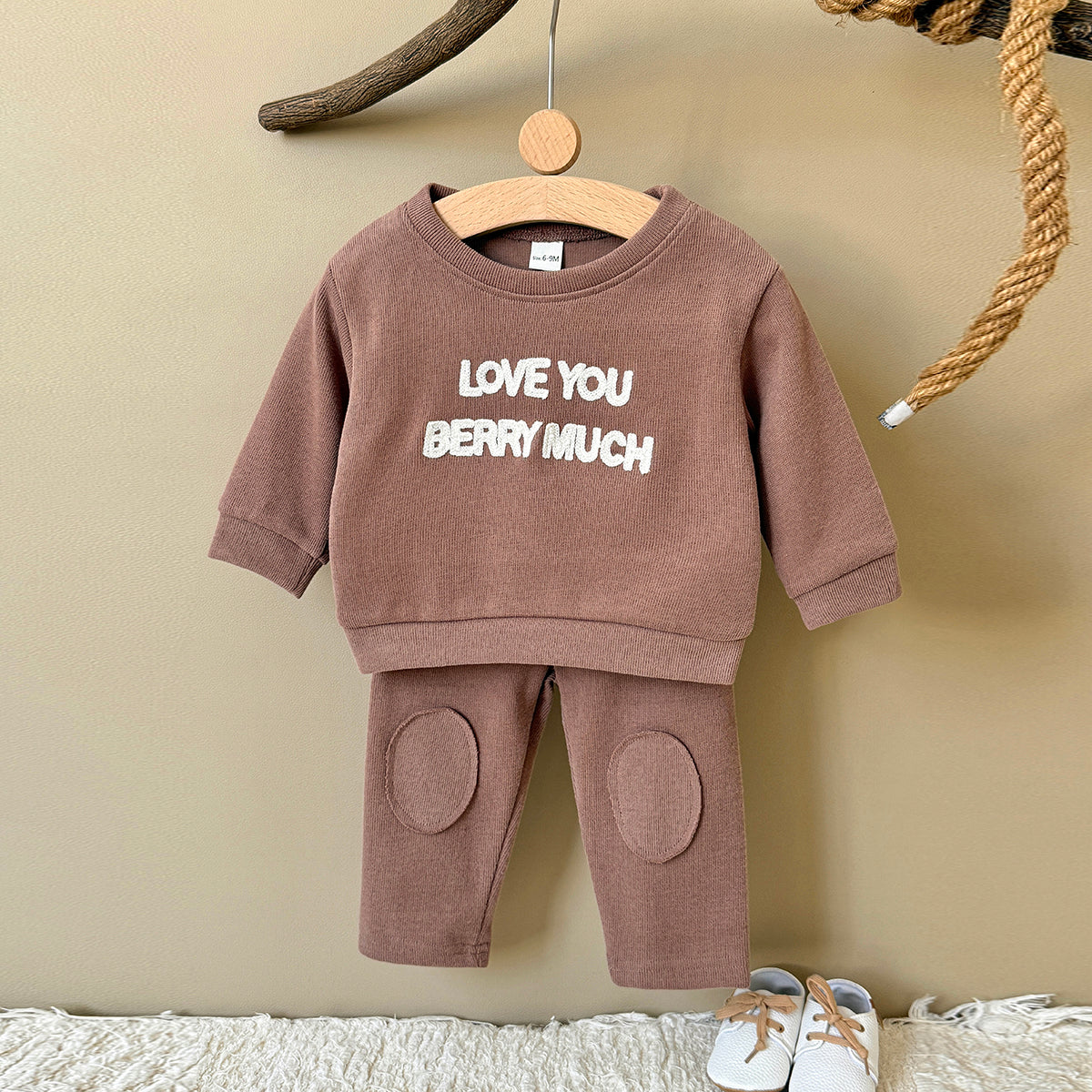 Minni Fleece Set for Baby Boys, Spring Autumn