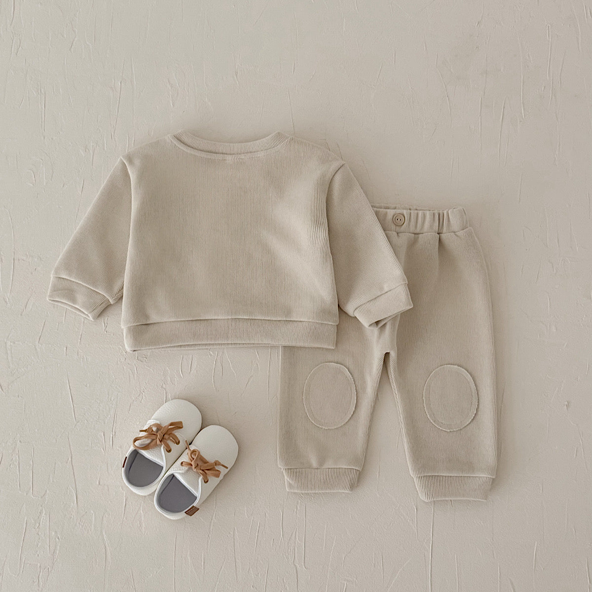 Lamb Towel Embroidery Set for Spring Autumn