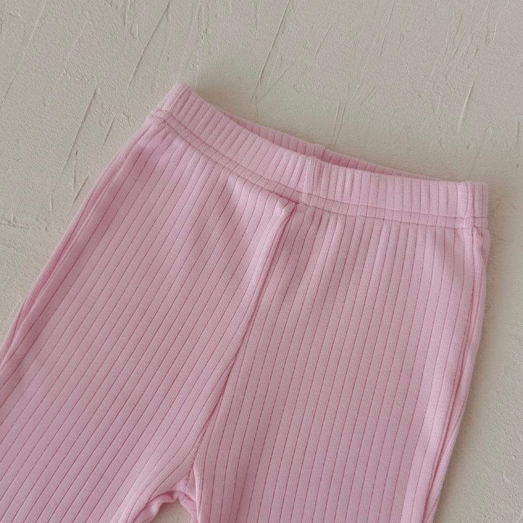 Bow Decor Fake Two-Piece Set for Baby Girls